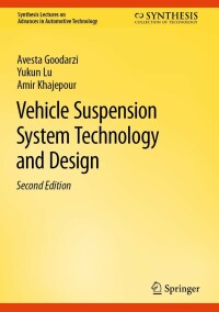 Titelbild: Vehicle Suspension System Technology and Design 2nd edition 9783031218033