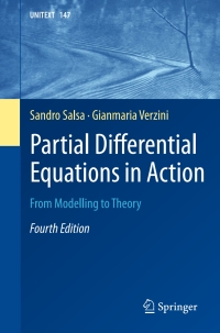 Cover image: Partial Differential Equations in Action 4th edition 9783031218521