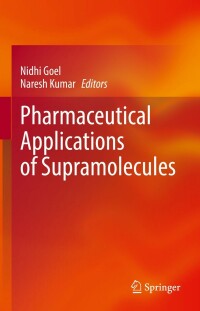 Cover image: Pharmaceutical Applications of Supramolecules 9783031218996