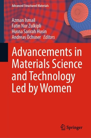 Imagen de portada: Advancements in Materials Science and Technology Led by Women 9783031219580