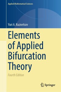 Cover image: Elements of Applied Bifurcation Theory 4th edition 9783031220067