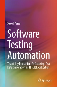 Cover image: Software Testing Automation 9783031220562