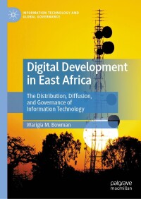 Cover image: Digital Development in East Africa 9783031221613