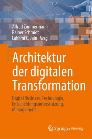 Cover image: Architektur der digitalen Transformation 9783031222429