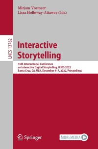 Cover image: Interactive Storytelling 9783031222979