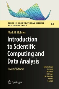 Cover image: Introduction to Scientific Computing and Data Analysis 2nd edition 9783031224294