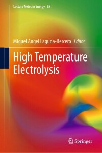 Cover image: High Temperature Electrolysis 9783031225079