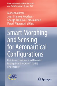 Imagen de portada: Smart Morphing and Sensing for Aeronautical Configurations 9783031225796