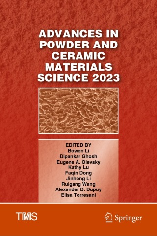 Omslagafbeelding: Advances in Powder and Ceramic Materials Science 2023 9783031226212