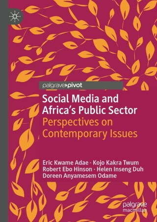 Cover image: Social Media and Africa's Public Sector 9783031226410