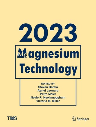 Immagine di copertina: Magnesium Technology 2023 9783031226441