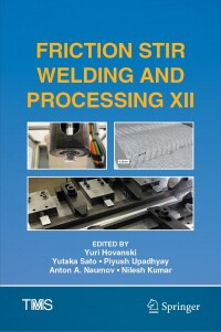 Imagen de portada: Friction Stir Welding and Processing XII 9783031226601