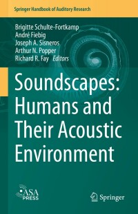 Cover image: Soundscapes: Humans and Their Acoustic Environment 9783031227783