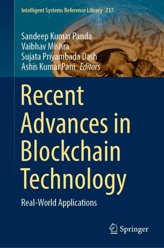 Cover image: Recent Advances in Blockchain Technology 9783031228346