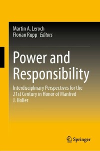 Cover image: Power and Responsibility 9783031230141