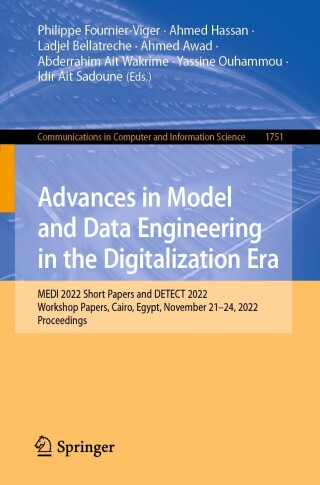Cover image: Advances in Model and Data Engineering in the Digitalization Era 9783031231186