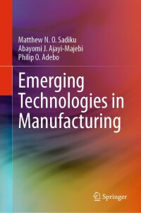 Imagen de portada: Emerging Technologies in Manufacturing 9783031231551