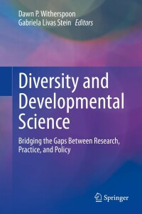 Cover image: Diversity and Developmental Science 9783031231629