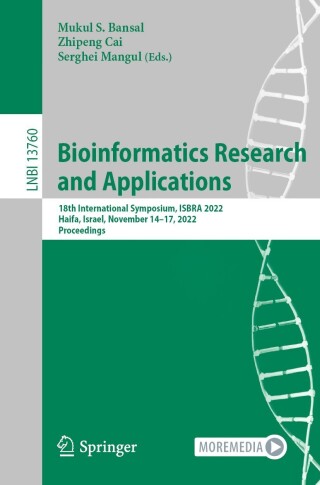 表紙画像: Bioinformatics Research and Applications 9783031231971