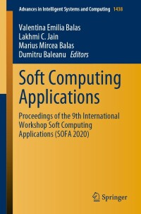 表紙画像: Soft Computing Applications 9783031236358