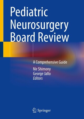 Cover image: Pediatric Neurosurgery Board Review 9783031236860