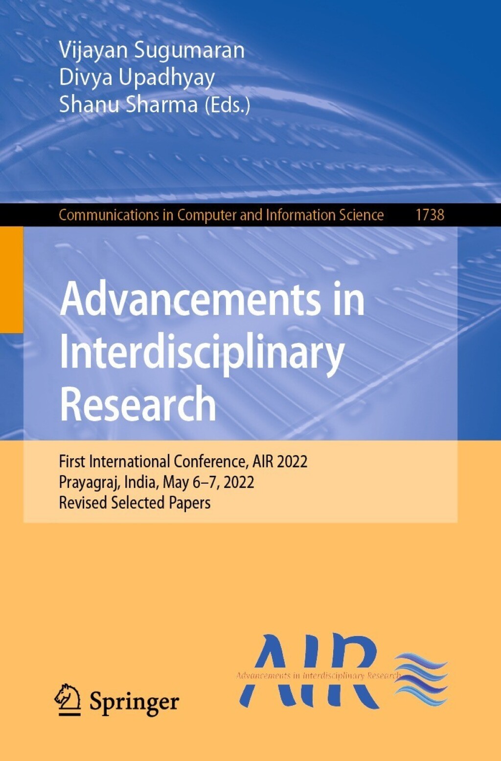 ISBN 9783031237232 product image for Advancements in Interdisciplinary Research (eBook Rental) | upcitemdb.com