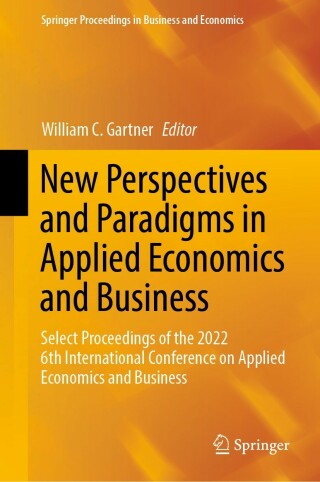 Cover image: New Perspectives and Paradigms in Applied Economics and Business 9783031238437