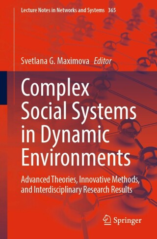 Imagen de portada: Complex Social Systems in Dynamic Environments 9783031238550