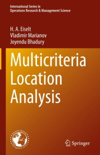 Cover image: Multicriteria Location Analysis 9783031238758