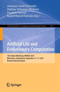 Cover image: Artificial Life and Evolutionary Computation 9783031239281