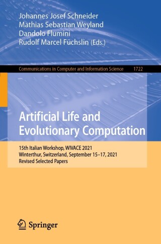 Imagen de portada: Artificial Life and Evolutionary Computation 9783031239281