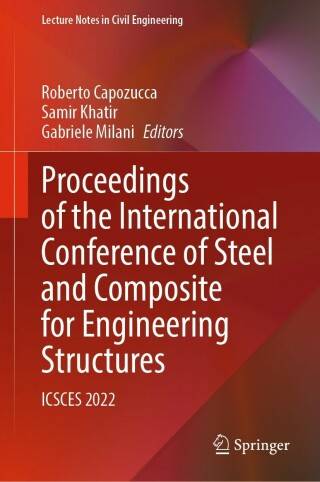 Cover image: Proceedings of the International Conference of Steel and Composite for Engineering Structures 9783031240409