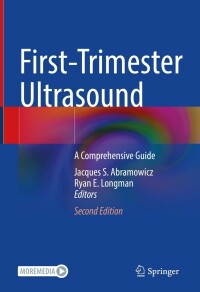 Immagine di copertina: First-Trimester Ultrasound 2nd edition 9783031241321