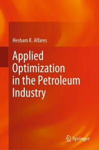 Titelbild: Applied Optimization in the Petroleum Industry 9783031241659