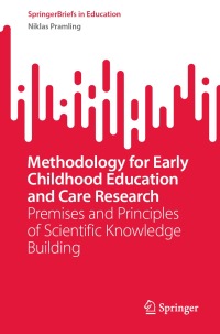 Omslagafbeelding: Methodology for Early Childhood Education and Care Research 9783031241734