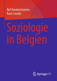 Omslagafbeelding: Soziologie in Belgien 9783031243806