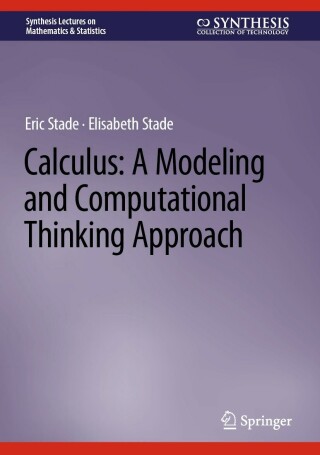 Cover image: Calculus: A Modeling and Computational Thinking Approach 9783031246807