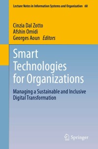 表紙画像: Smart Technologies for Organizations 9783031247743