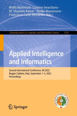 Omslagafbeelding: Applied Intelligence and Informatics 9783031248009