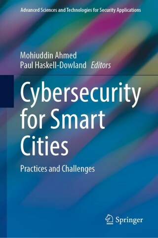 Imagen de portada: Cybersecurity for Smart Cities 9783031249457