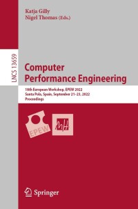 Cover image: Computer  Performance Engineering 9783031250484