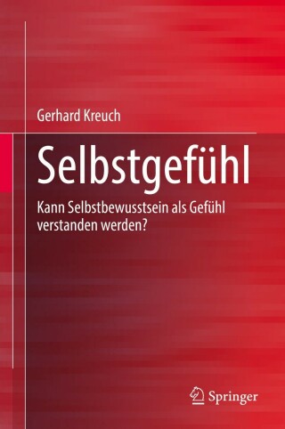 Imagen de portada: Selbstgefühl 9783031250965
