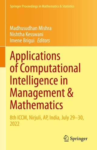 Imagen de portada: Applications of Computational Intelligence in Management & Mathematics 9783031251931