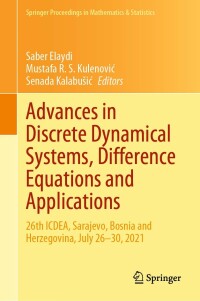 Cover image: Advances in Discrete Dynamical Systems, Difference Equations and Applications 9783031252242