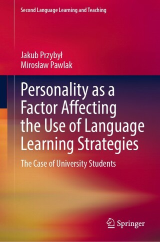 Imagen de portada: Personality as a Factor Affecting the Use of Language Learning Strategies 9783031252549