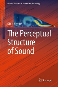 Cover image: The Perceptual Structure of Sound 9783031255656