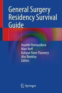 Cover image: General Surgery Residency Survival Guide 9783031256165