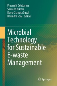 Cover image: Microbial Technology for Sustainable E-waste Management 9783031256776