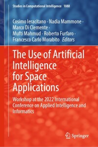 Cover image: The Use of Artificial Intelligence for Space Applications 9783031257544