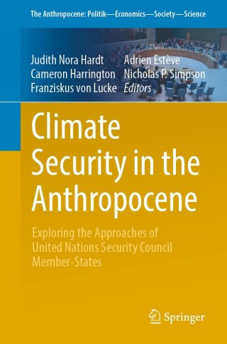 Titelbild: Climate Security in the Anthropocene 9783031260162